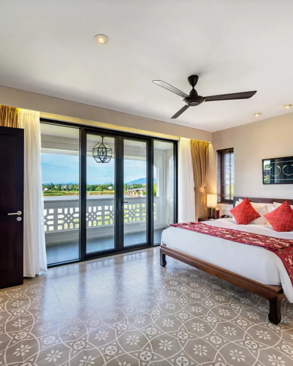 RiverTown Hoian Resort Family Suite River View Room